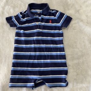 Ralph Lauren Striped Romper